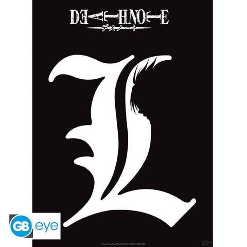 Poster - Death Note - Set Chibi - L Et Groupe (52x38)